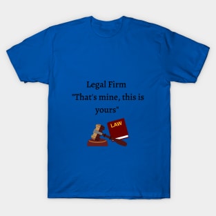 When Harry met Sally/Law FIrm T-Shirt